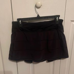 Black lululemon skirt